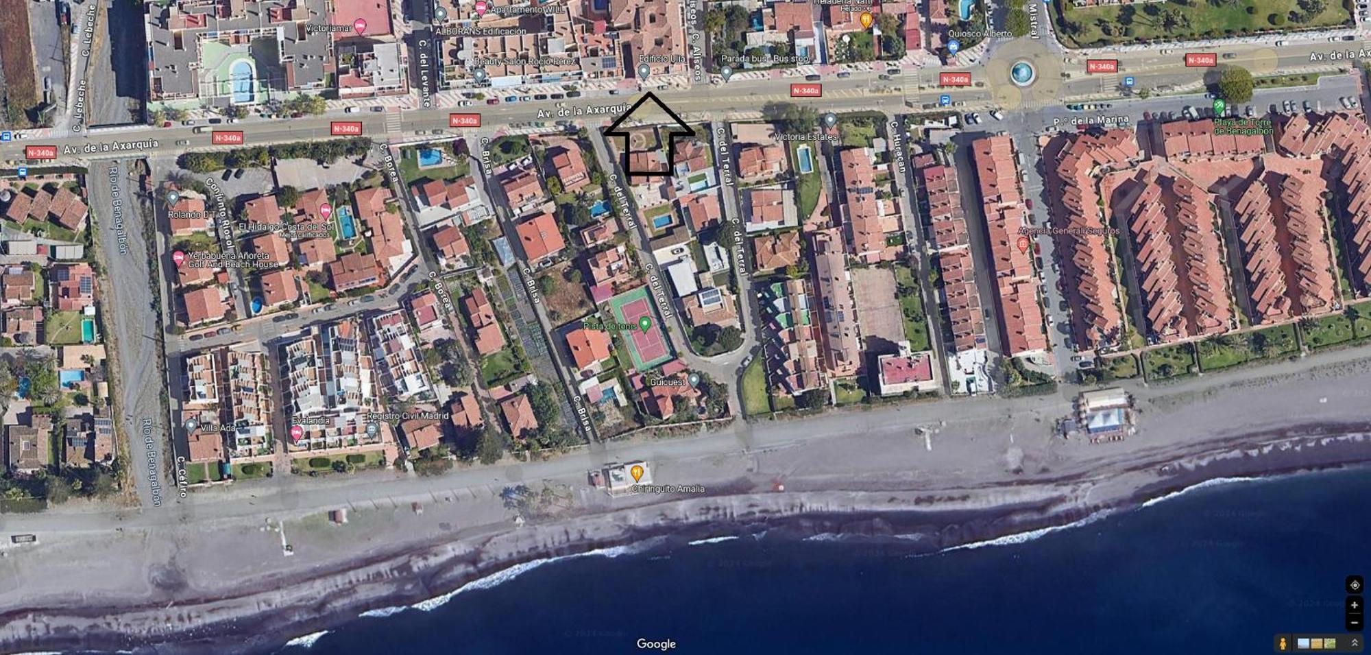 Estupendo apartamento en segunda línea de playa Torre de Benagalbon Exterior foto